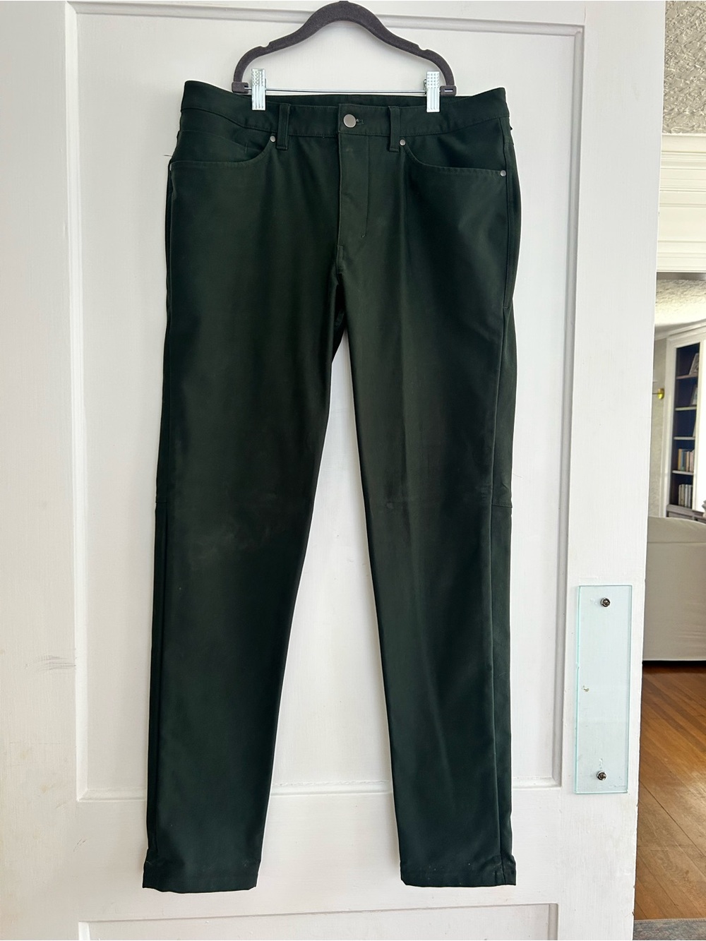 Lululemon Dark Green Slim Pants